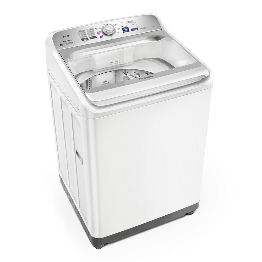 Máquina de Lavar Panasonic função Vanish Branco mais Branco 14kg Branca - NA-F140B1W - 7