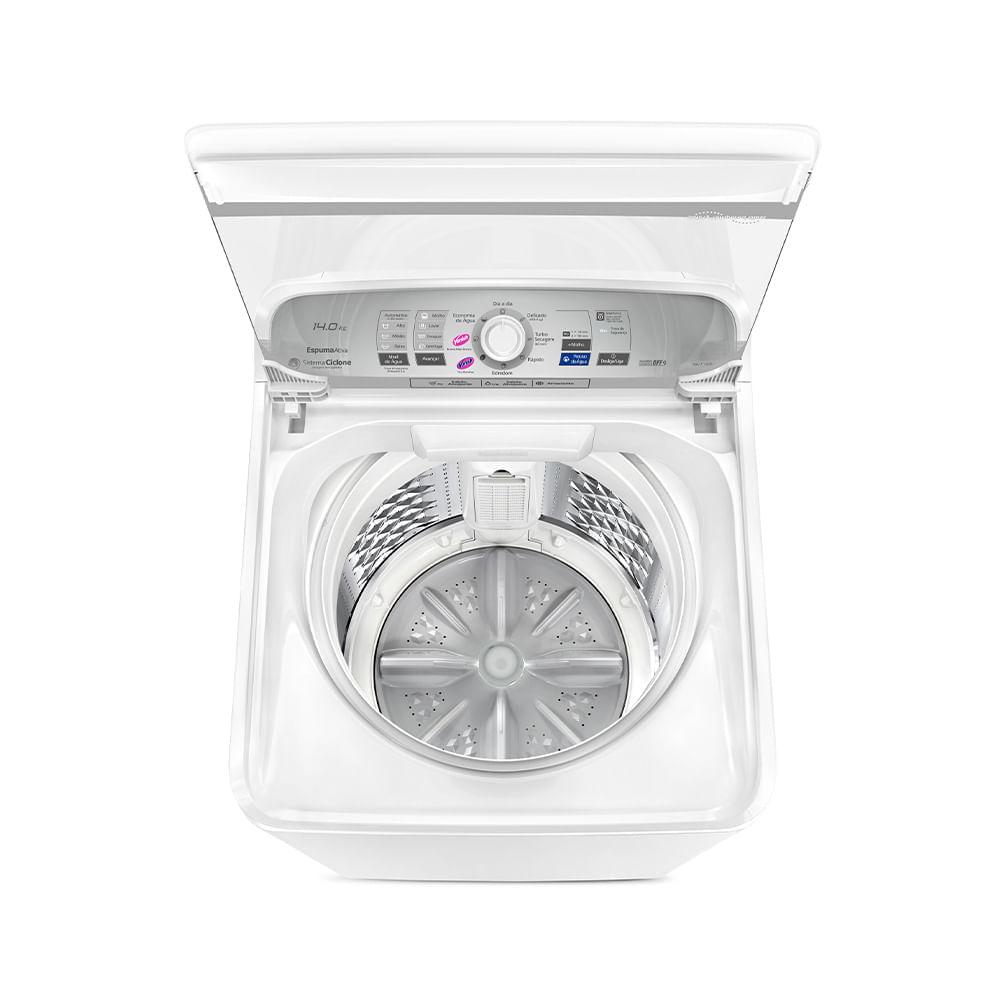 Máquina de Lavar Panasonic função Vanish Branco mais Branco 14kg Branca - NA-F140B1W - 10