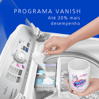 Máquina de Lavar Panasonic função Vanish Branco mais Branco 14kg Branca - NA-F140B1W - 7