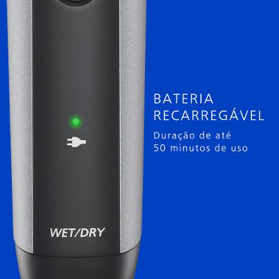 Aparador de Pelos Corporal Panasonic V-Razor Ideal para Peles Sensíveis Bivolt - ER-GK80-S572