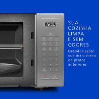 Microondas Panasonic Dupla Refeição 27L Prata - NN-ST55LMRU - 3