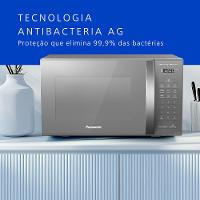 Microondas Panasonic Dupla Refeição 27L Prata - NN-ST55LMRU - 5