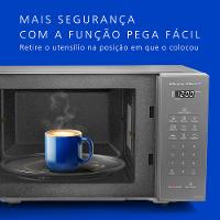 Microondas Panasonic Dupla Refeição 27L Prata - NN-ST55LMRU - 6