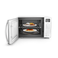 Microondas Panasonic Dupla Refeição 34L Branco - NN-ST65LWRU - 10