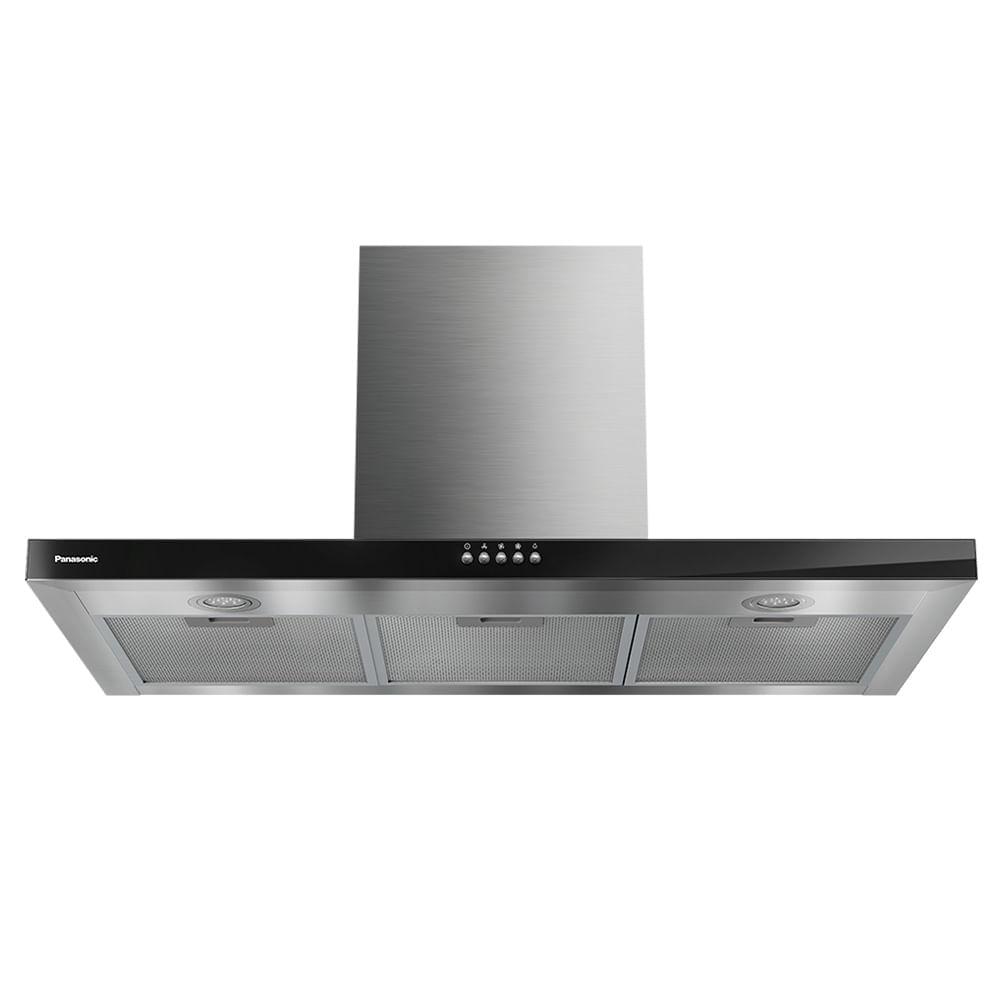 Coifa de Parede Panasonic com Modo Depurador 90cm Black Glass - FV-9HSDB2 - 1