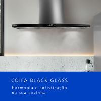 Coifa de Parede Panasonic com Modo Depurador 90cm Black Glass - FV-9HSDB2 - 2