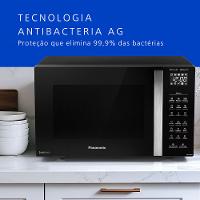 Microondas Panasonic Com SmartSense e Dupla Refeição 30L Preto - NN-GT68LBRU - 5