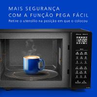 Microondas Panasonic Com SmartSense e Dupla Refeição 30L Preto - NN-GT68LBRU - 6