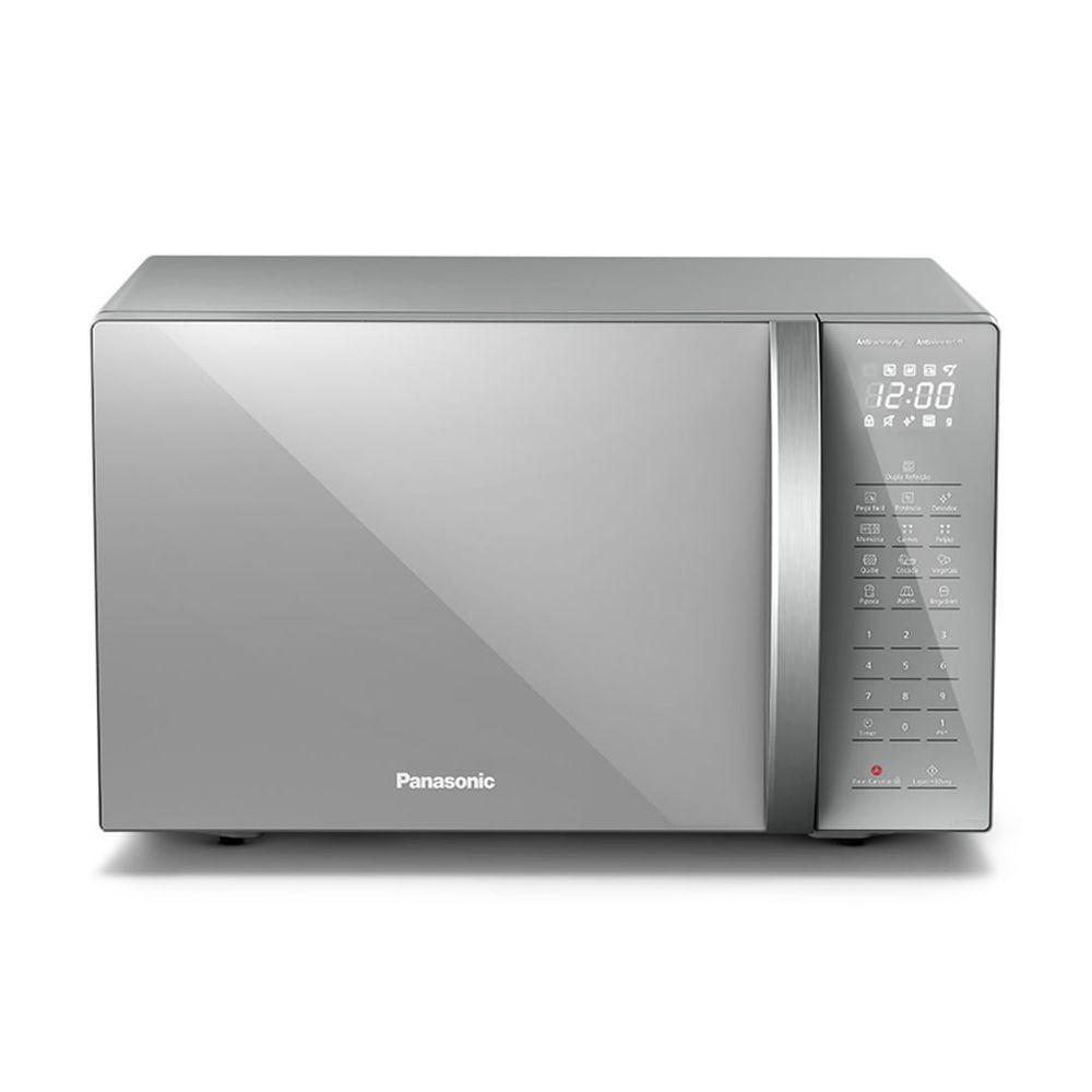 Microondas Panasonic Tecnologia Antibactéria AG 34L Inox - NN-ST67LSRU - 1