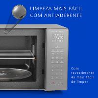 Microondas Panasonic Tecnologia Antibactéria AG 34L Inox - NN-ST67LSRU - 3