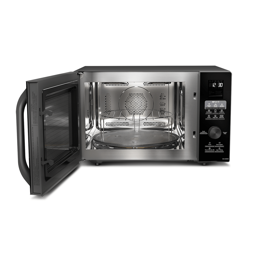 Forno Microondas 4 em 1 Panasonic 30l Preto - NN-CD89NBRU - 9