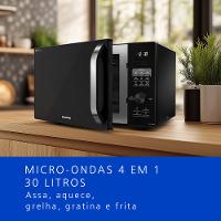 Forno Microondas 4 em 1 Panasonic 30l Preto - NN-CD89NBRU - 2