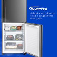 Geladeira Panasonic Frost Free 397L A+++ Titânio - NR-BB41PV1T - 7