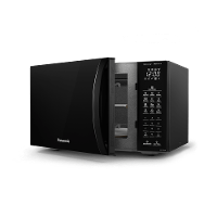 Microondas Panasonic  Dupla Refeição 34L Black Glass - NN-ST66NBRU - 8