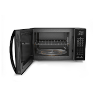 Microondas Panasonic  Dupla Refeição 34L Black Glass - NN-ST66NBRU - 9