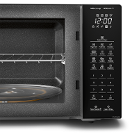 Microondas Panasonic  Dupla Refeição 34L Black Glass - NN-ST66NBRU - 10
