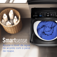 Máquina De Lavar Panasonic Antibacteria AG 18kg Titânio - NA-F180P7T - 6