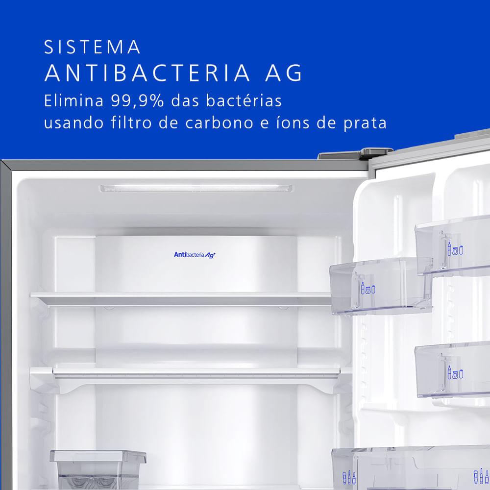 Geladeira Panasonic BB65 Diamond Glass Inverse Frost Free 450L Inverter A+++ - NR-BB65GVFM - 6