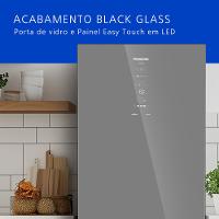 Geladeira Panasonic BB65 Diamond Glass Inverse Frost Free 450L Inverter A+++ - NR-BB65GVFM - 3