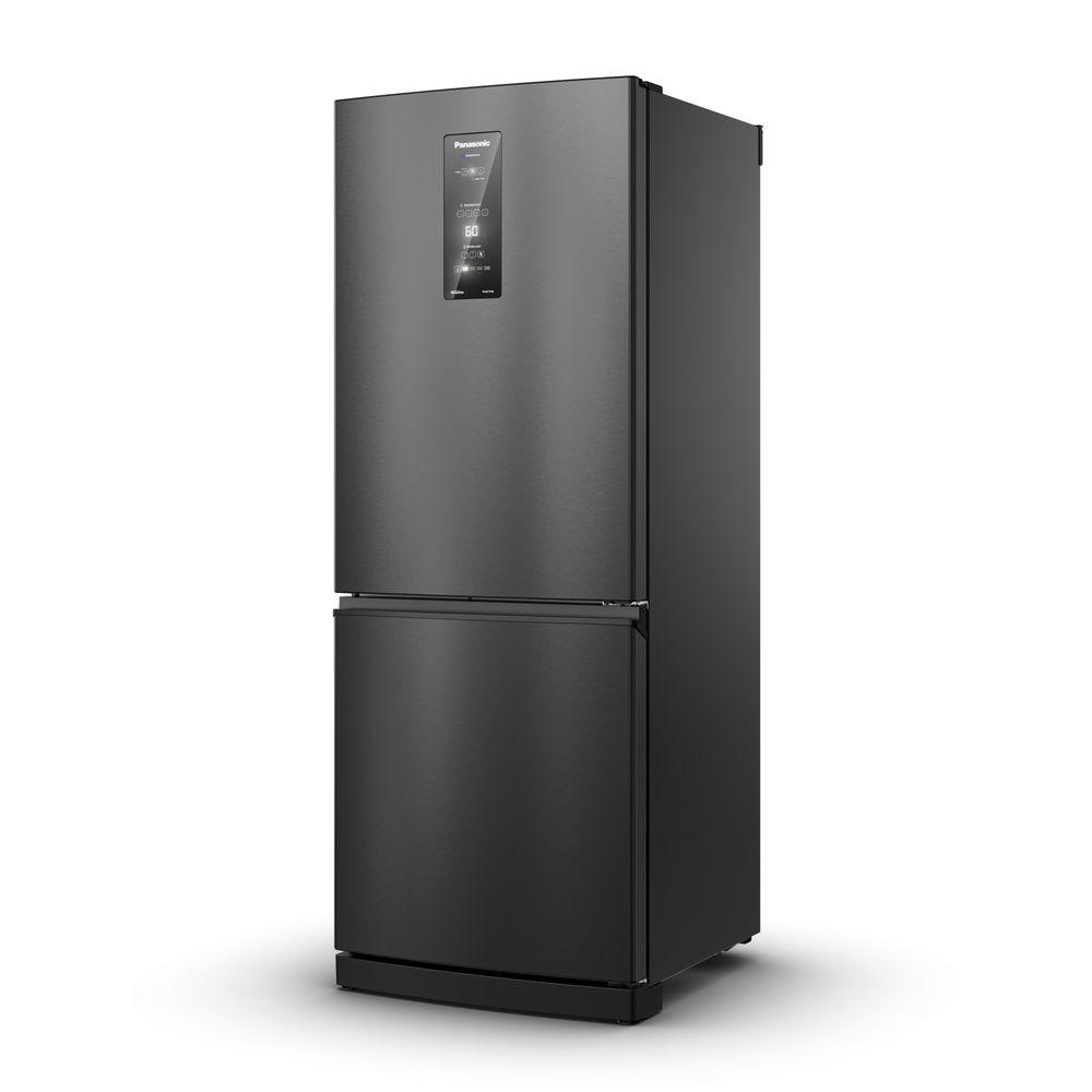 Geladeira Panasonic BB64 Cor Black Inox Look Inverse Frost Free 460L Inverter A+++ - NR-BB64PV1B - 5