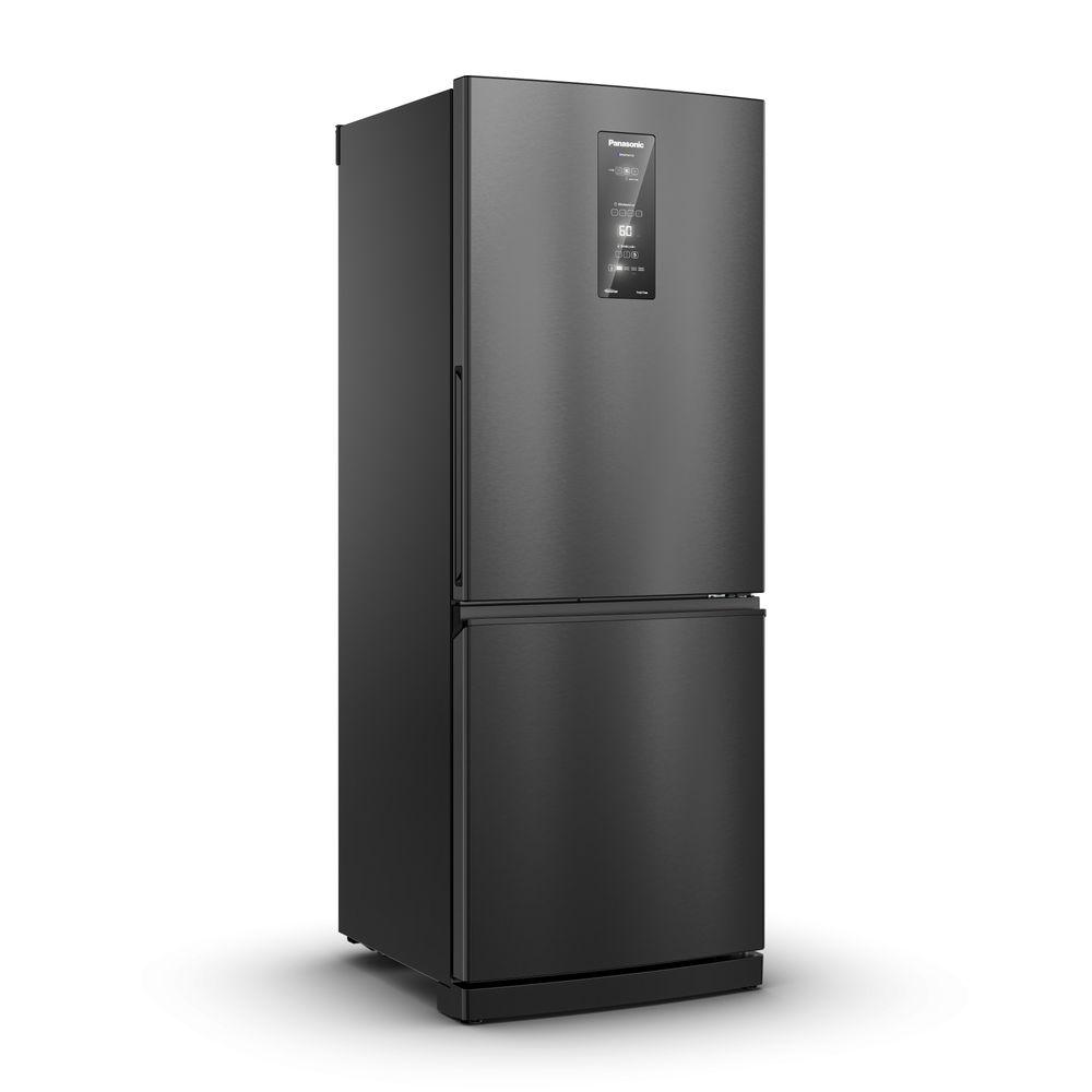 Geladeira Panasonic BB64 Cor Black Inox Look Inverse Frost Free 460L Inverter A+++ - NR-BB64PV1B - 6