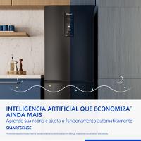 Geladeira Panasonic BB64 Cor Black Inox Look Inverse Frost Free 460L Inverter A+++ - NR-BB64PV1B - 3