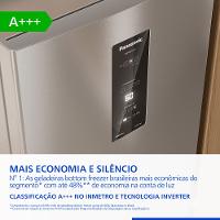 Geladeira Panasonic BB64 Aço Escovado Inverse Frost Free 460L Inverter A+++ - NR-BB64PV1X - 2
