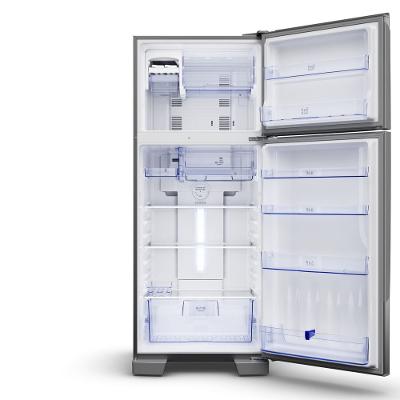 Geladeira Ideal+ Panasonic BT56 Frost Free  435L   Aço Escovado - NR-BT56PD4X