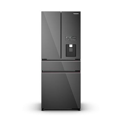 Geladeira Prime+ Edition Panasonic DB69 UniqGlass Frost Free Inverter 540L   Dark Glass - NR-DB69GVWB