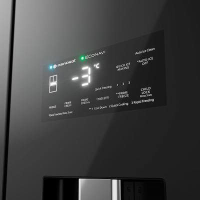 Geladeira Panasonic DB69 Prime+ edition UniqGlass French Door Frost Free 540L Inverter A - NR-DB69GVWB