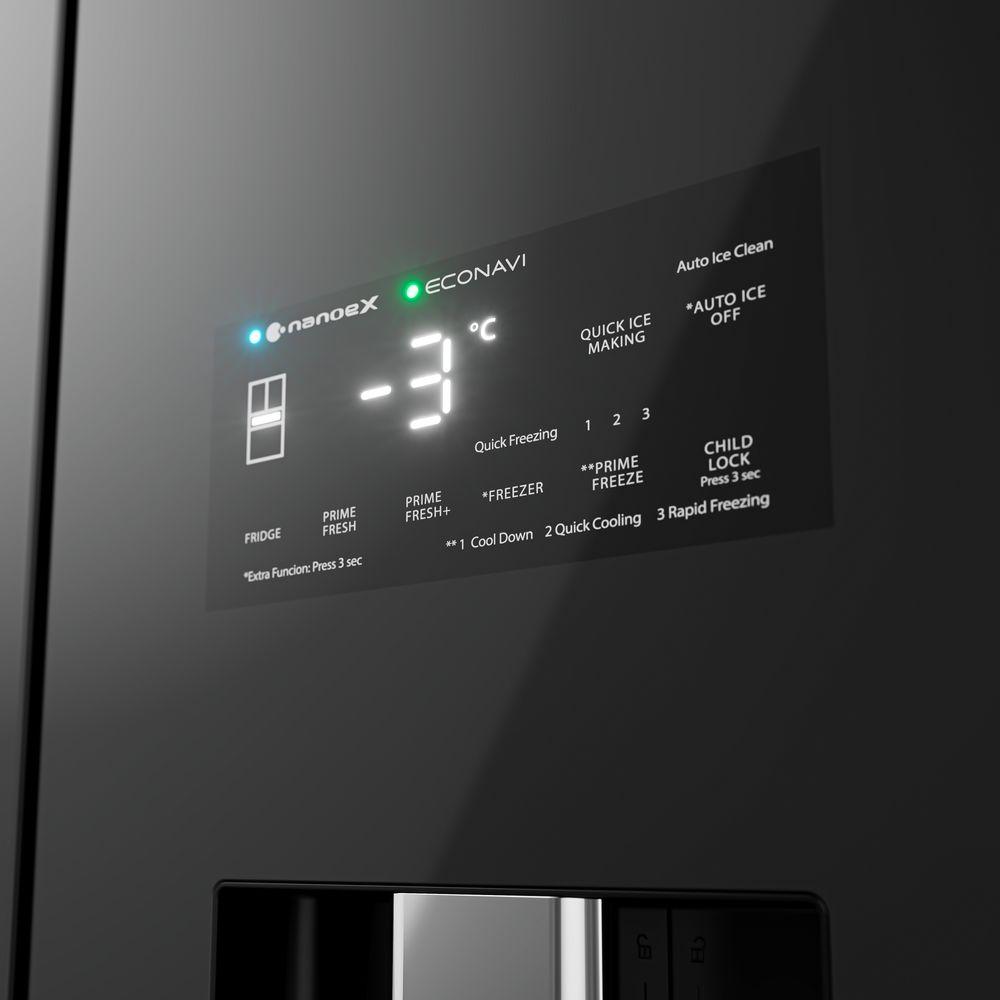 Geladeira Panasonic DB69 Prime+ edition UniqGlass French Door Frost Free 540L Inverter A - NR-DB69GVWB - 1