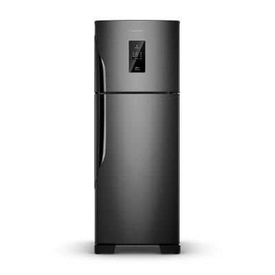 Geladeira Panasonic BT71 Black Inox Look Duplex Frost Free 494 L Inverter A - NR-BT71PV4B