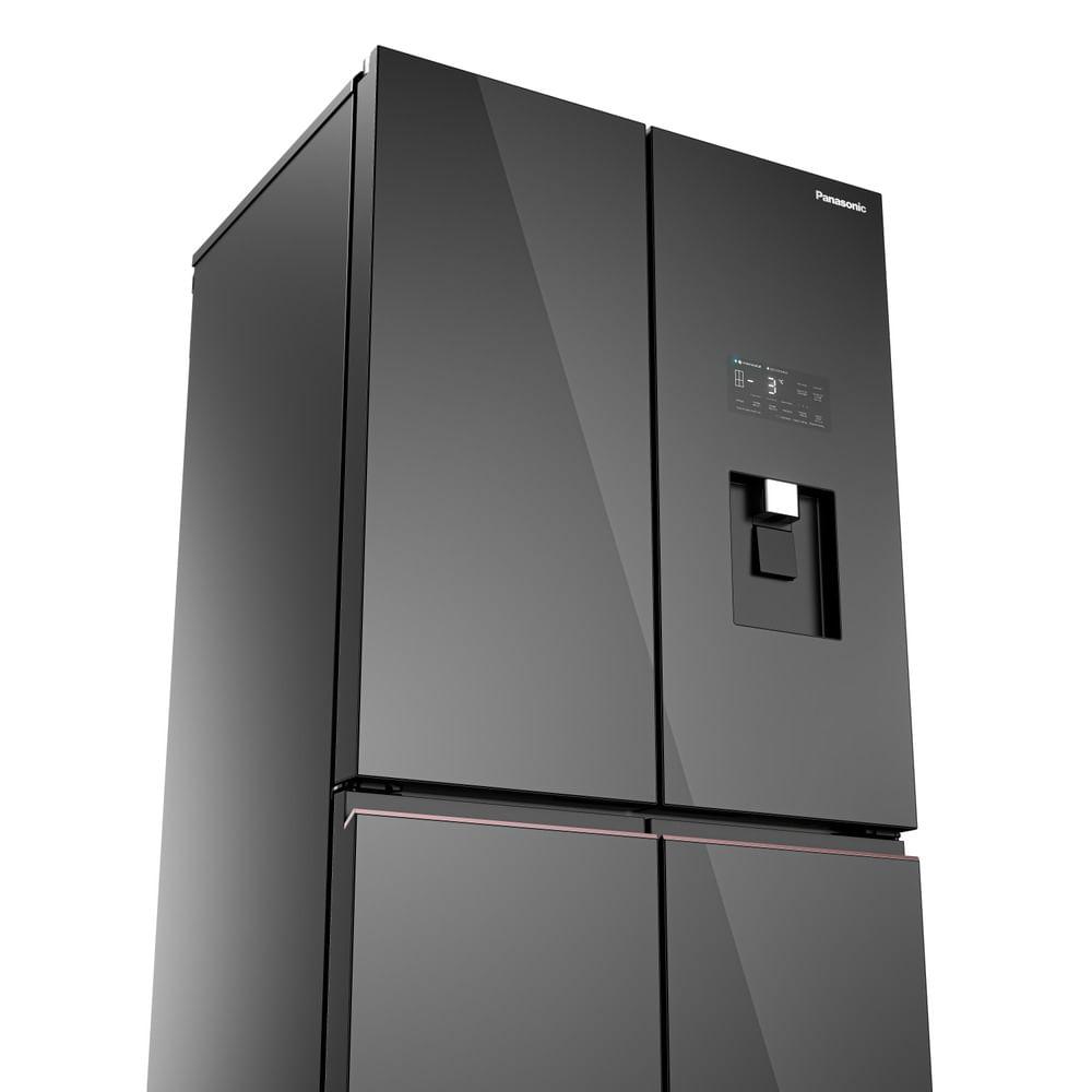 Geladeira Prime+ Edition Panasonic UniqGlass Max DB99 Dark Glass French Door Frost Free 618L Inverter A - 4