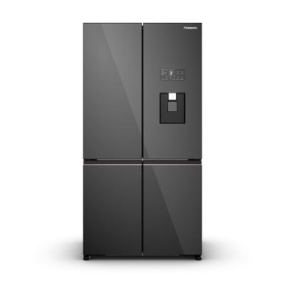 Geladeira Prime+ Edition Panasonic DB99 UniqGlass Max Frost Free Inverter 618L   Dark Glass - NR-DB99GVWB