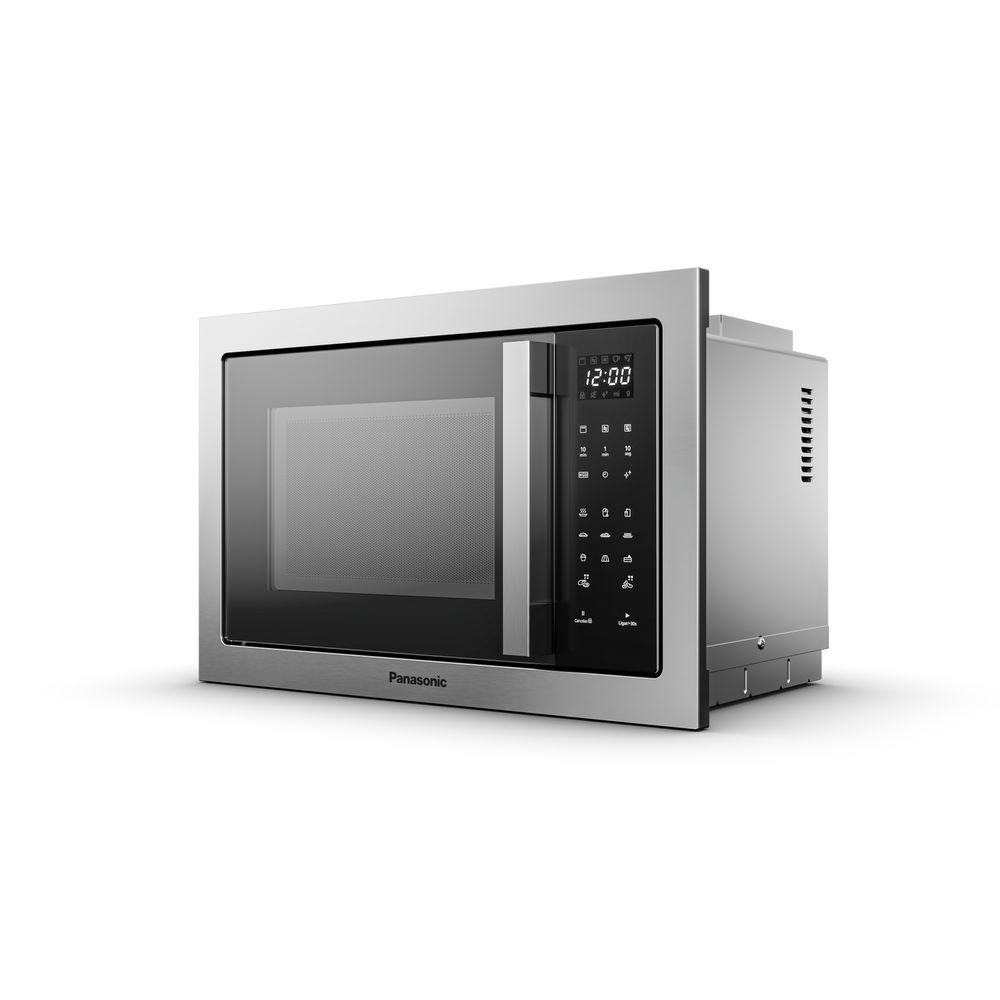 Microondas de Embutir Panasonic Painel Easy Touch 30L Inox - NN-GB68QSRUK - 6