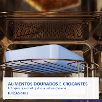 Microondas de Embutir Panasonic Painel Easy Touch 30L Inox - NN-GB68QSRUK