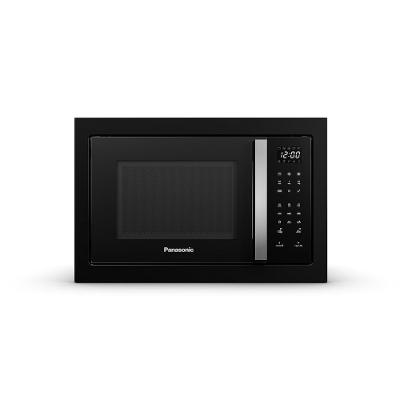 Micro-ondas de embutir Intuitive+ Panasonic Painel Easy Touch 30L Black Glass - NN-GB68QBRUK