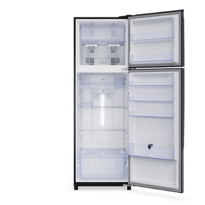 Geladeira Ideal+ Panasonic BT44 Frost Free Inverter 391L  Cor Black Inox Look - NR-BT44PV3B