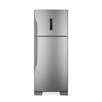 Geladeira Ideal+ Panasonic BT58 Frost Free Inverter 446L   Aço Escovado - NR-BT58PV3X