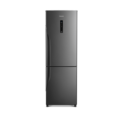 Geladeira Intuitive+ Panasonic BB41 Frost Free Inverter 407L   Titânio - NR-BB41PV2T