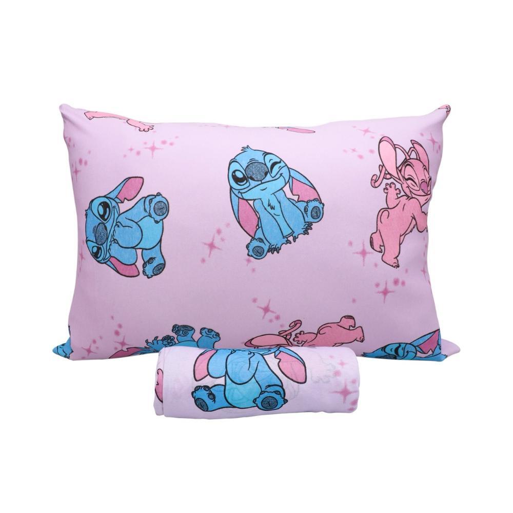 Jogo de Lençol Portallar Disney Stitch 70% Algodão Solteiro - 1