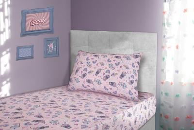 Jogo de Lençol Portallar Kids 70% Algodão Solteiro