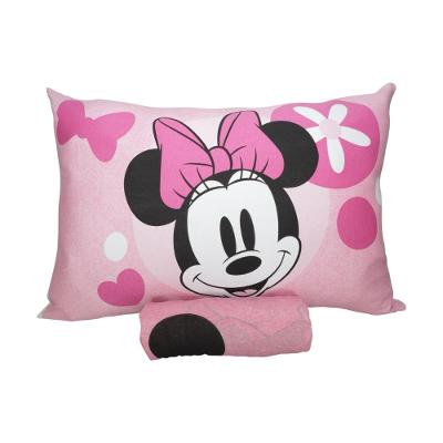 Jogo de Lençol Portallar Disney Joy Fronha 100% Algodão Solteiro-BIG MICKEY