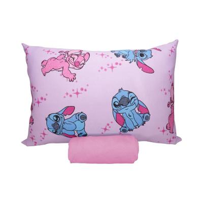 Jogo de Lençol Portallar Disney Stitch Play+ 100% Algodão Solteiro