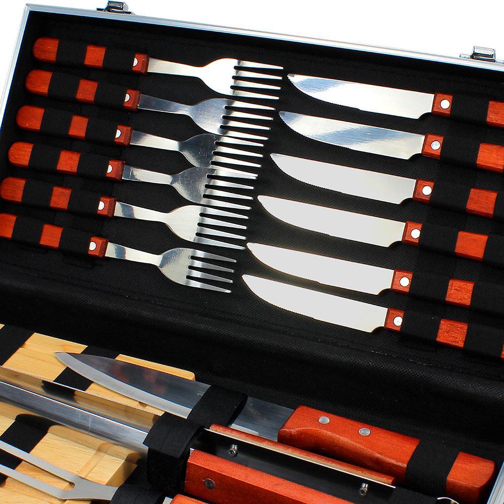 Conjunto para Churrasco Fracalanza Gourmet com Maleta - 17 Peças - 3