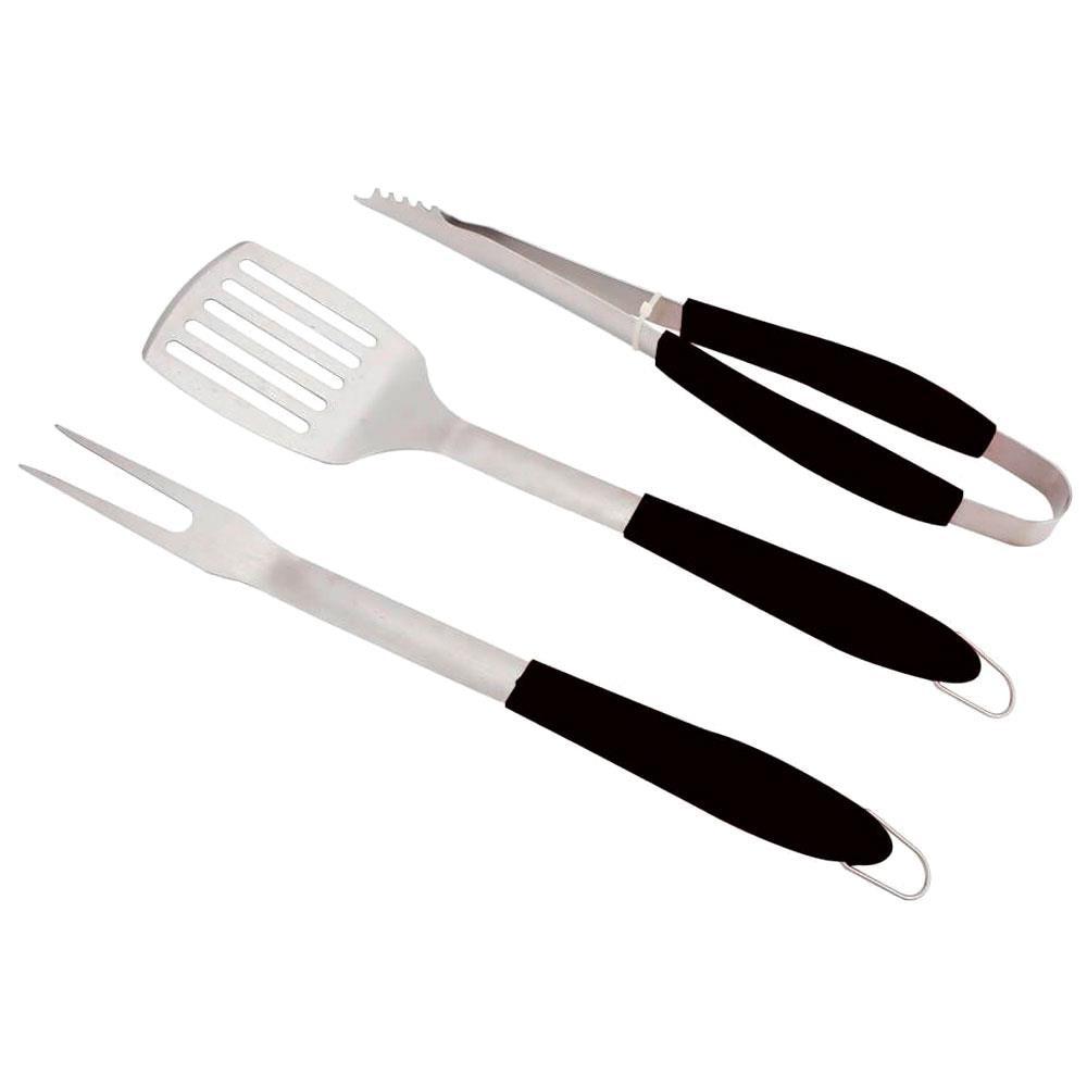 Conjunto para Churrasco Dynasty Eazy Grill em Aço Inox - 3 Peças - 1