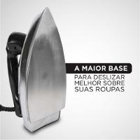 Ferro de Passar a Seco Black Decker VFA1110TM2 com Base de Alumínio - 9