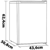 Frigobar Philco PFG85B com Controle de Temperatura e Porta Reversível – Branco - 7