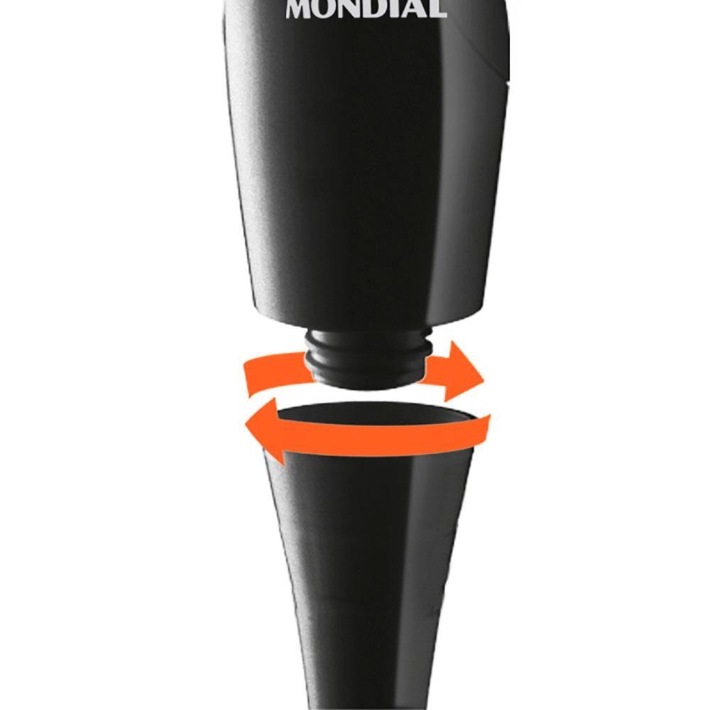 Mixer Mondial Pratic M-15-B 2 em 1 com Copo Medidor Preto – 200 W - 2
