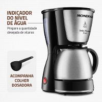Cafeteira Elétrica Mondial Dolce Arome Thermo Inox C-34 15 Xícaras – Preta e Inox - 9